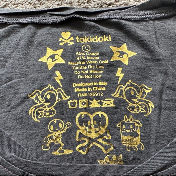 Lot of 3 Tokidoki T-Shirts size L - Picture 3 of 10